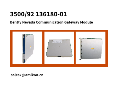 Bently Nevada Kommunikations-Gateway-Modul 3500/92 136180-01