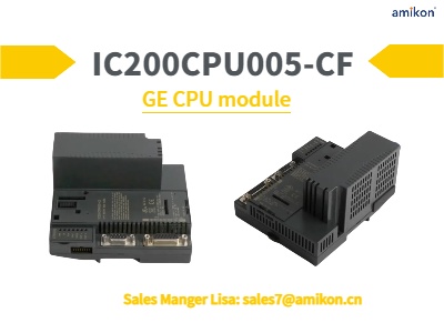 IC200CPU005-CF GE CPU-Modul