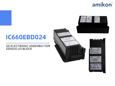 IC660EBD024 GE Elektronische Assemblierung für Genius I/O -Block